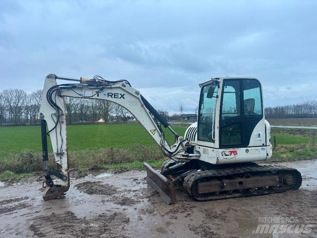 Terex TC 75 Midikaivukoneet 7t - 12t