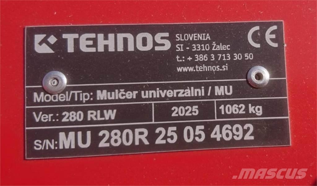 Tehnos MU 280 LW Kesantoleikkurit ja -murskaimet