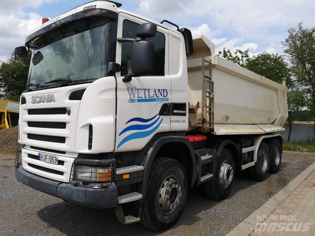 Scania G 480, 8x4 Sora- ja kippiautot