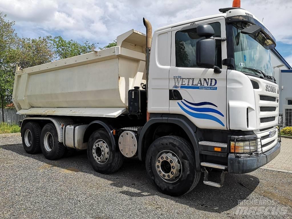 Scania G 480, 8x4 Sora- ja kippiautot