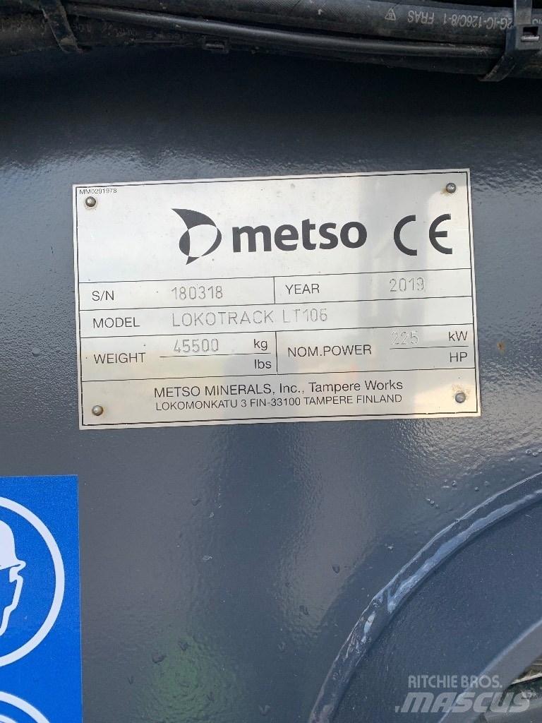 Metso LT 106 Mobiilimurskaimet