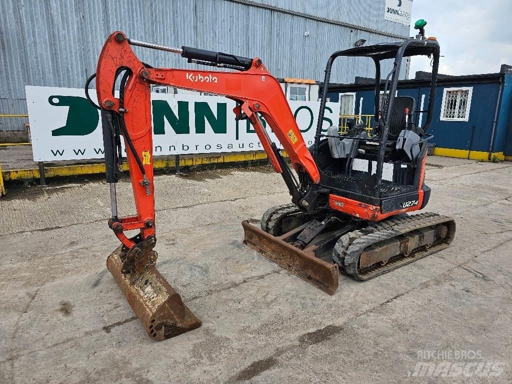 Kubota U 27-4 Minikaivukoneet < 7t
