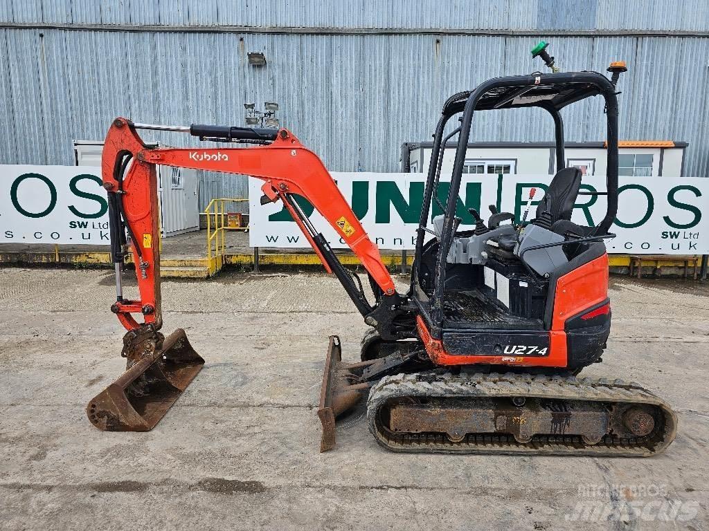 Kubota U 27-4 Minikaivukoneet < 7t