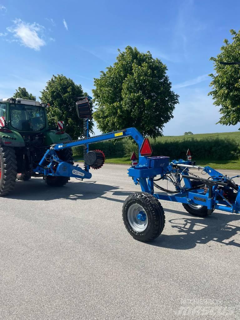 BCS 2 stk 8" + dolly Swather-niittokoneet