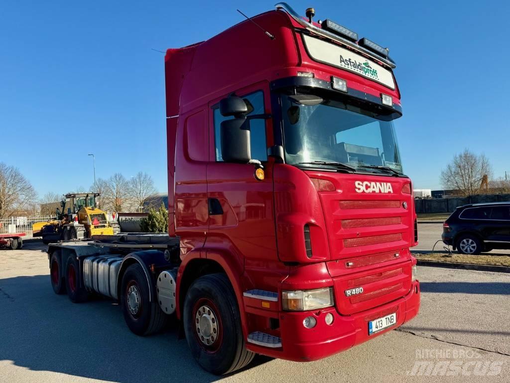 Scania R 480 Vaihtolava-autot