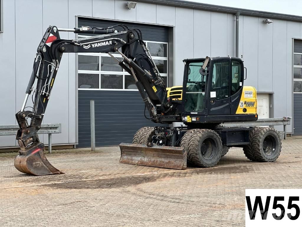 Yanmar B 110 W Pyöräkaivukoneet