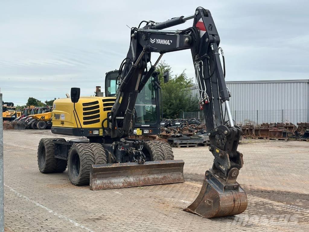 Yanmar B 110 W Pyöräkaivukoneet