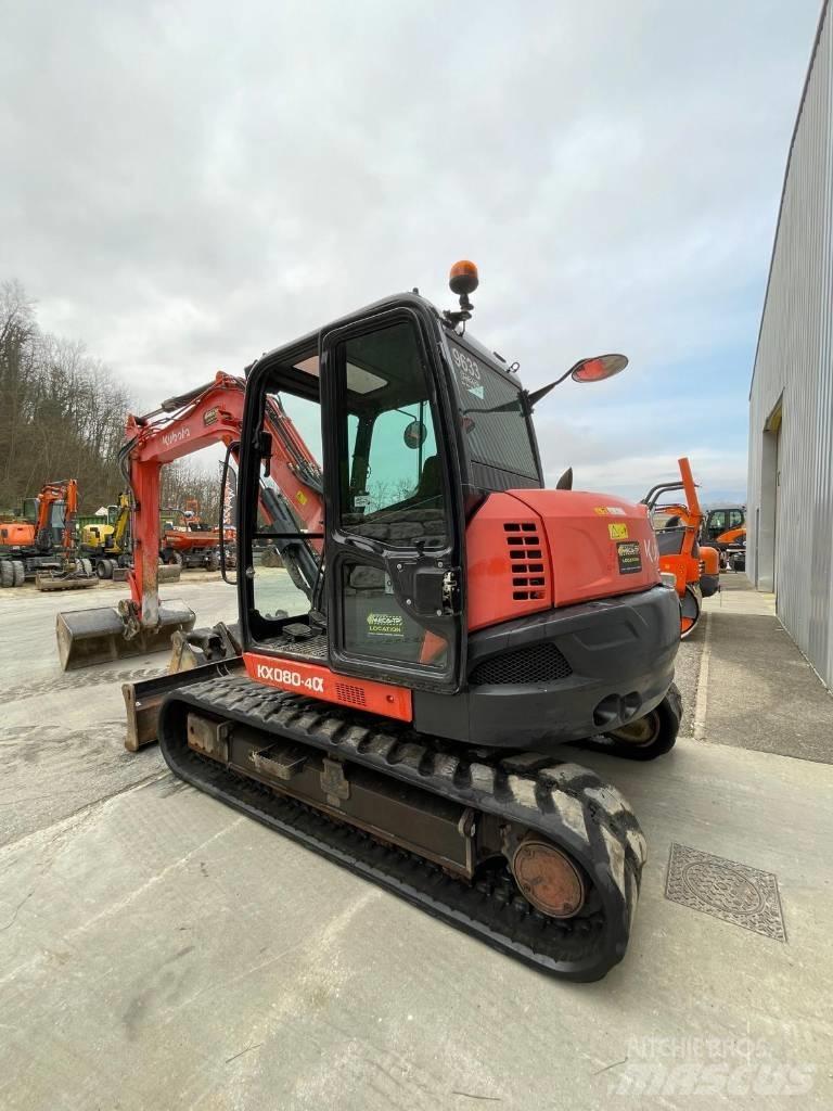 Kubota KX 080-4 Midikaivukoneet 7t - 12t