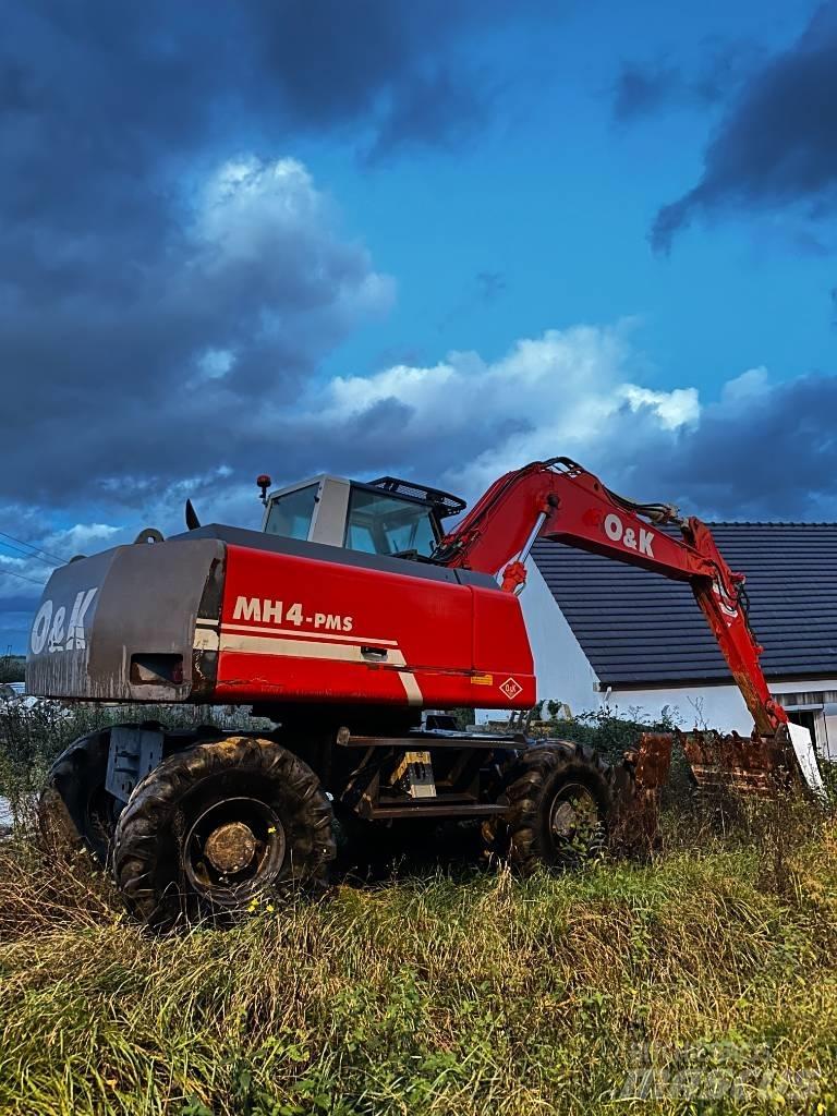 O&K MH 4 PMS Pyöräkaivukoneet