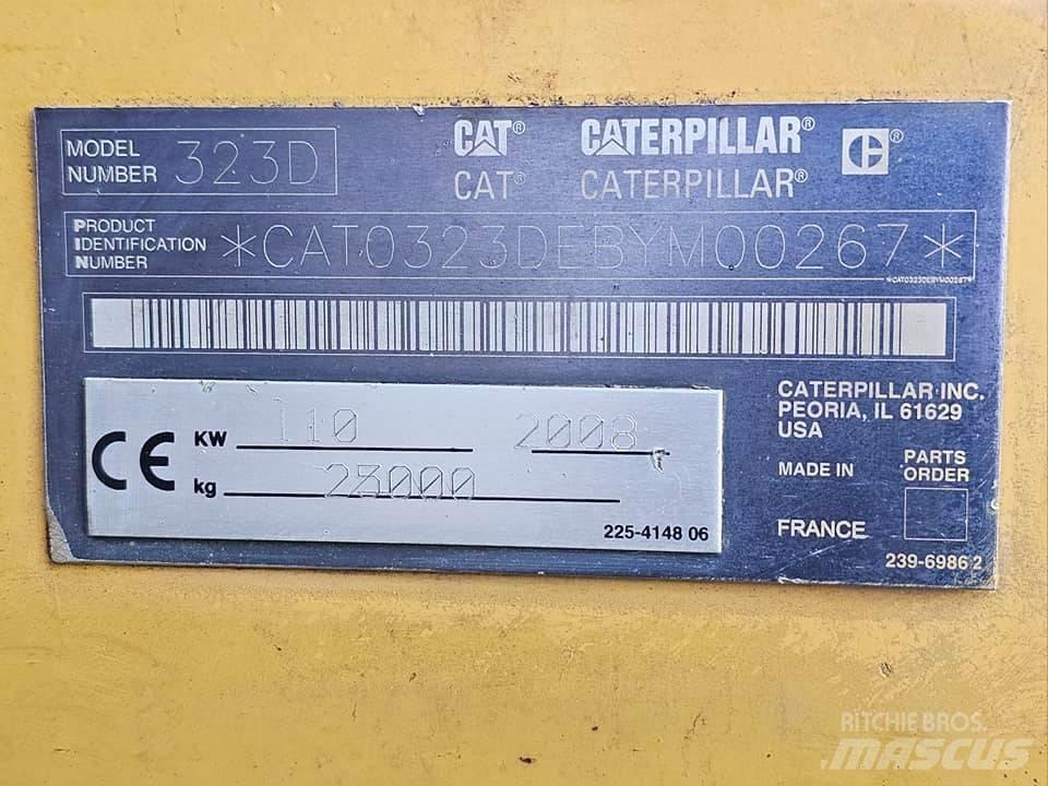 CAT 323 D L Telakaivukoneet
