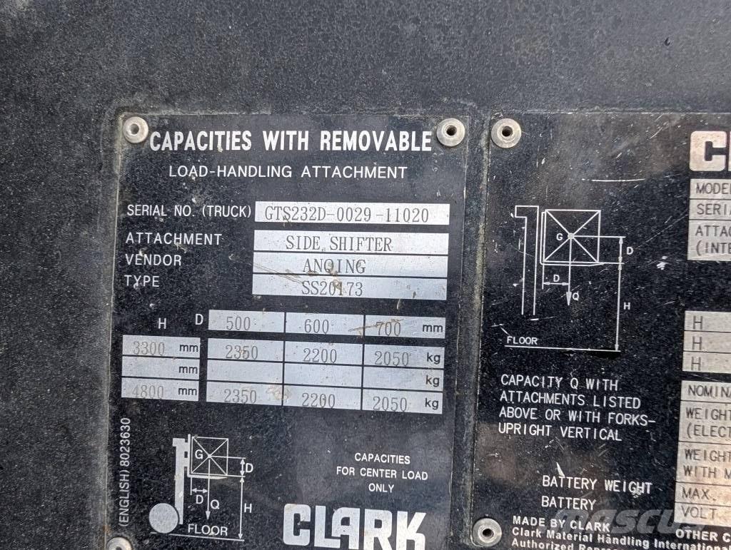 Clark GTS 25 D Dieseltrukit