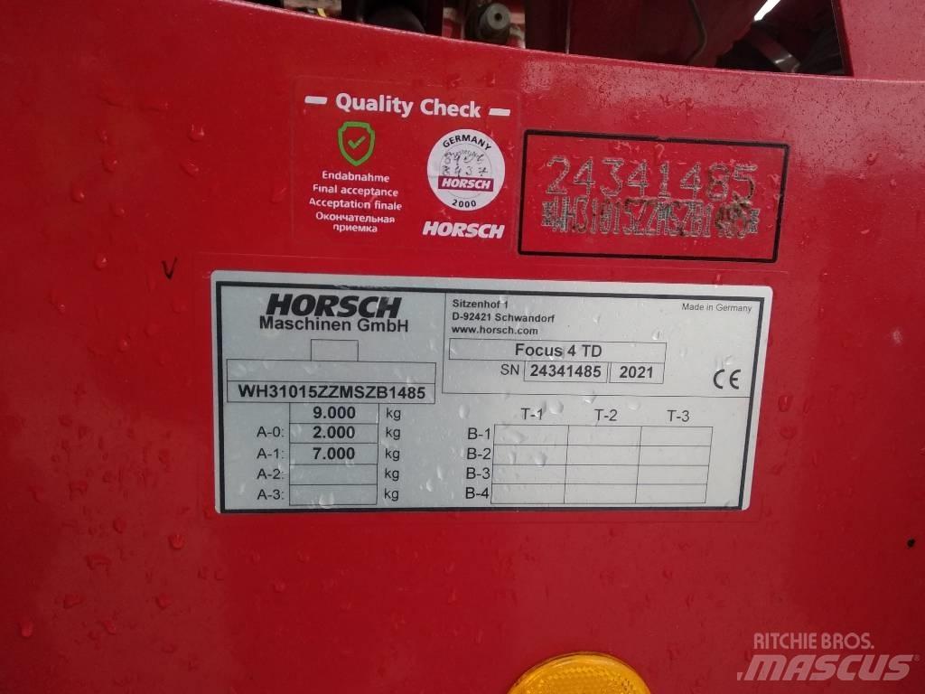 Horsch Focus 4 TD Kylvökoneet
