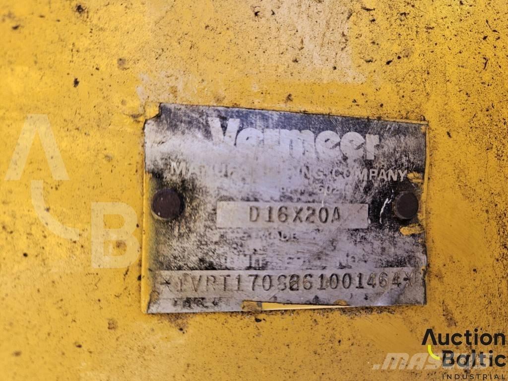 Vermeer D16x20A Avolouhintaporauslaitteet