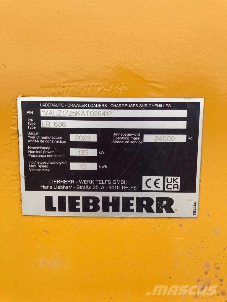 Liebherr LR 636 Telakuormaajat