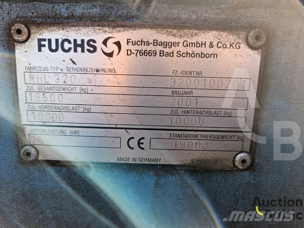 Fuchs MHL 320 Pyöräkaivukoneet