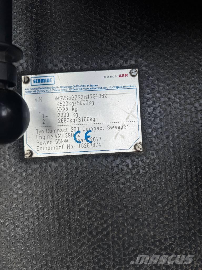 Schmidt Swingo 200 Lakaisukoneet