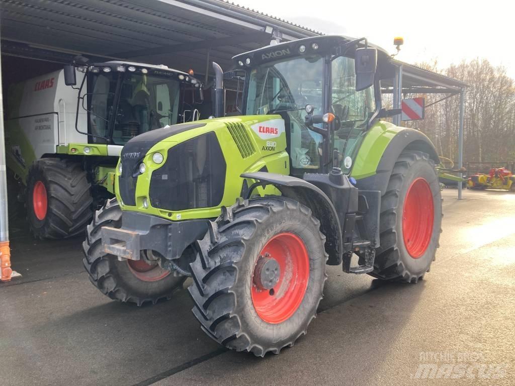 CLAAS Axion 830 CIS Traktorit