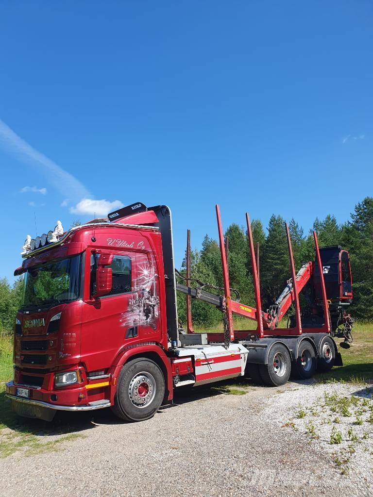 Scania R 650 Puuautot