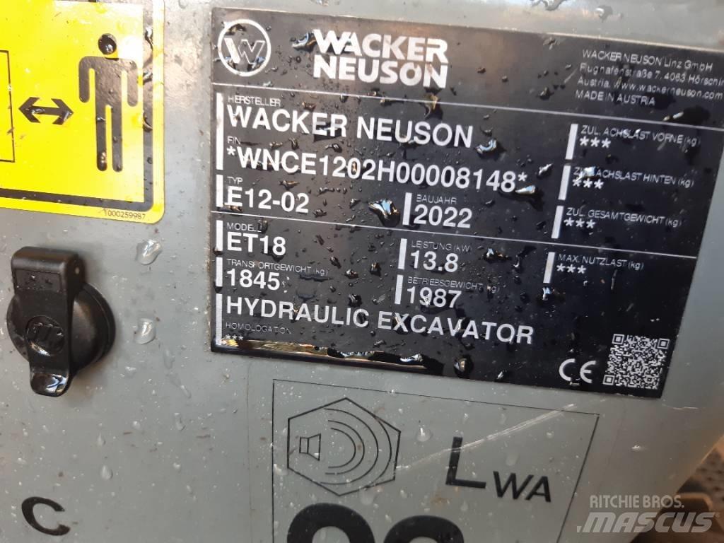 Wacker Neuson ET18 Telakaivukoneet