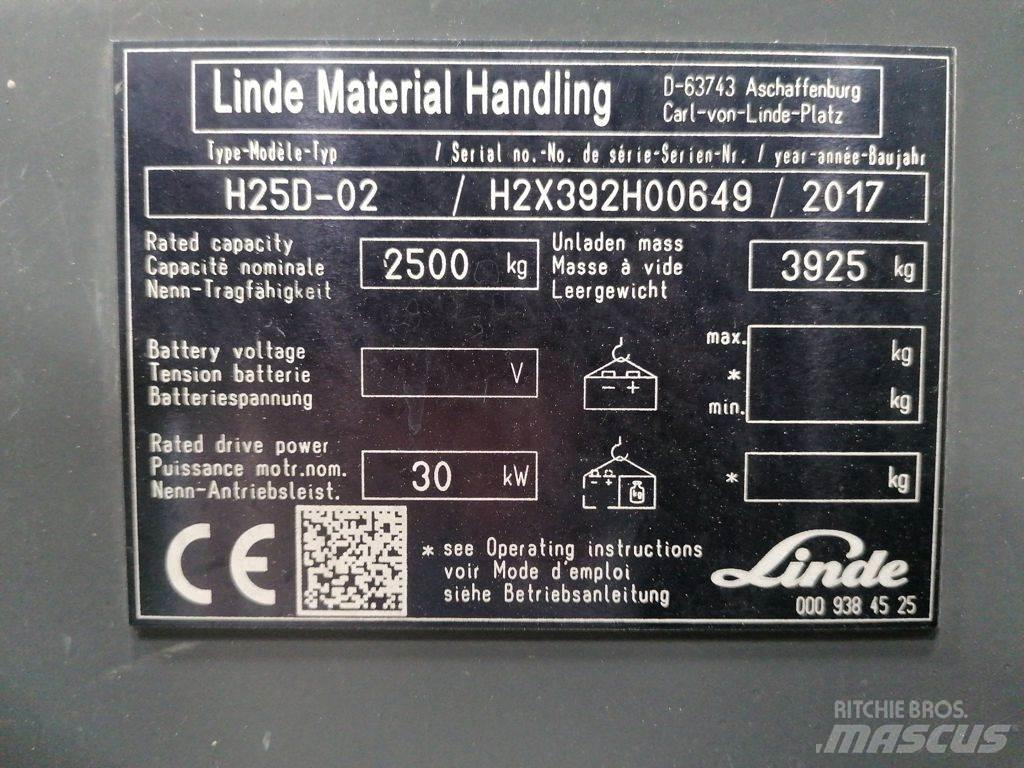 Linde H25D-02 Dieseltrukit