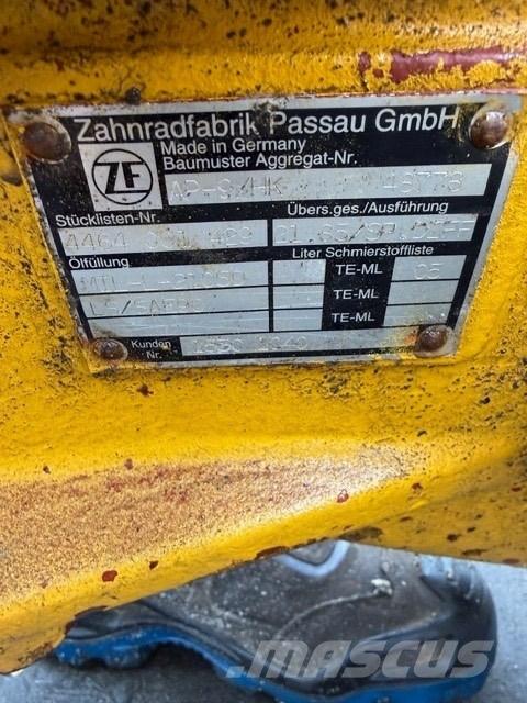 Terex USED AXLES ZF Dumpperit