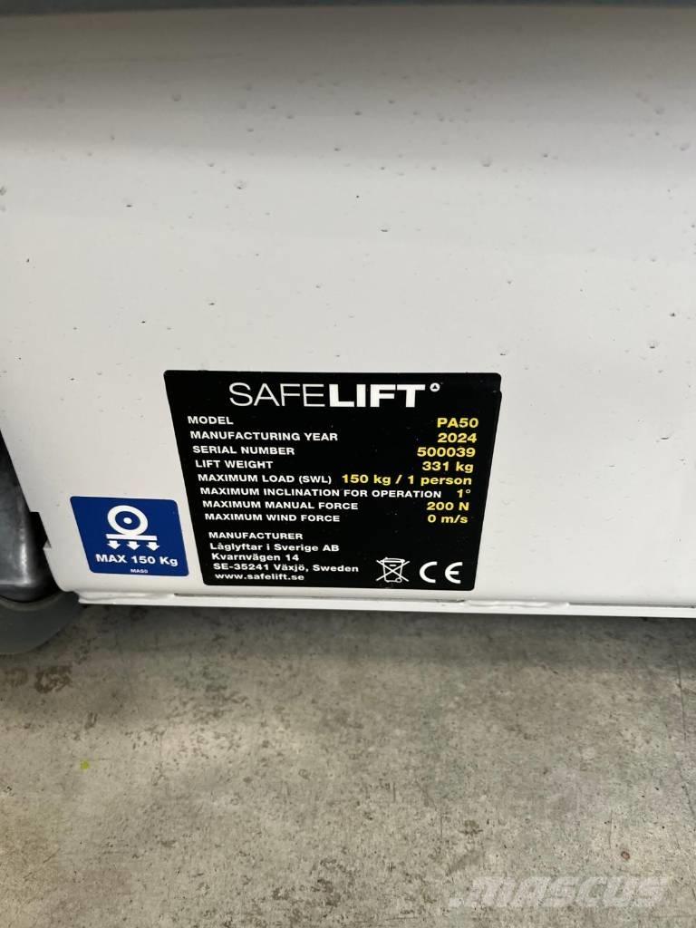 Safelift PA50 Muut koneet
