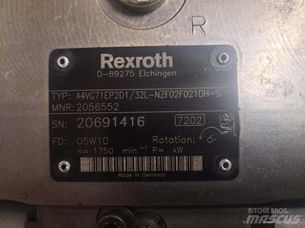 Rexroth A4VG71 EP2D1 Hydrauliikka