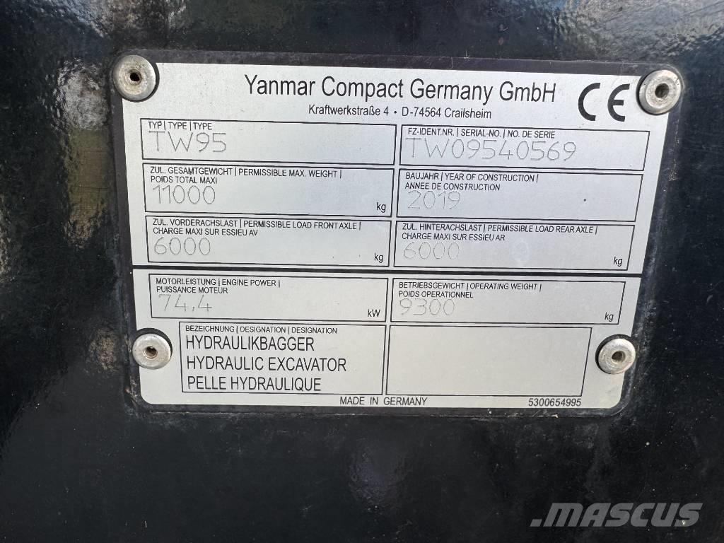 Yanmar / Schaeff TW95 Pyöräkaivukoneet