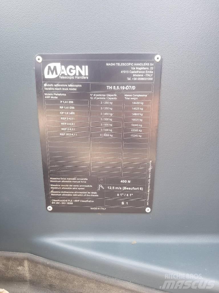 Magni TH 5.5 19 P Kurottajat