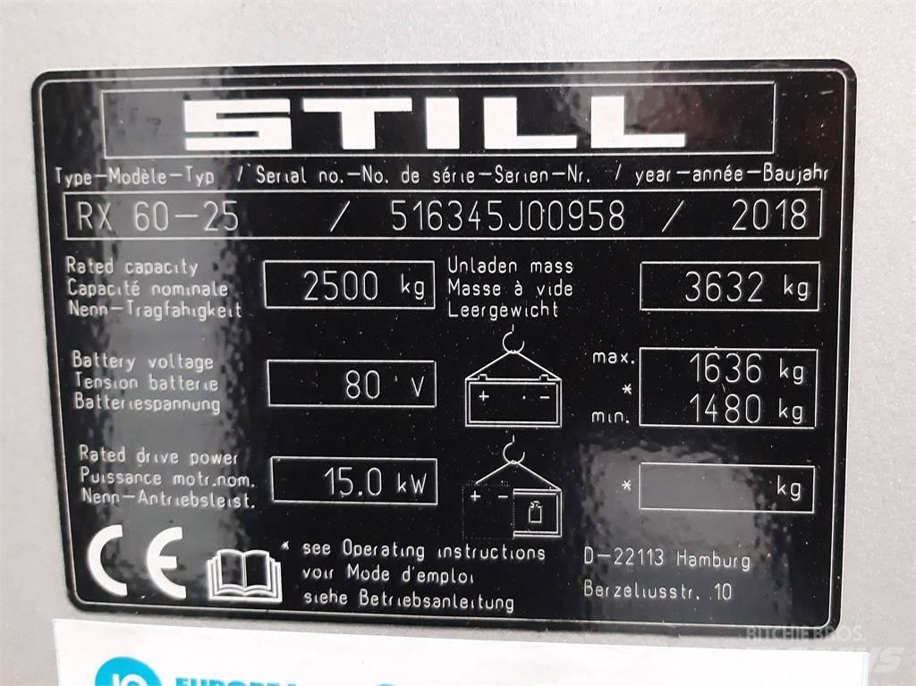 Still RX60 25 Sähkötrukit