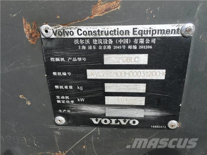 Volvo EC 210 B LC Telakaivukoneet