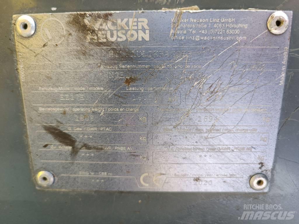 Wacker Neuson EZ17e Telakaivukoneet