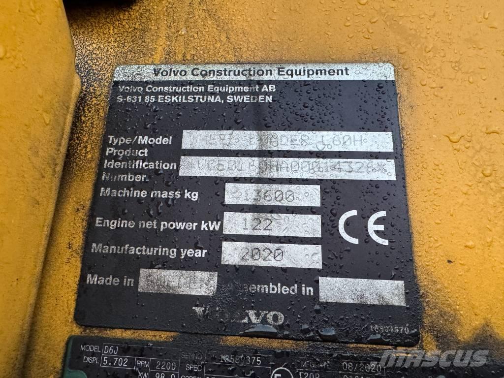 Volvo L 60 H Pyöräkuormaajat