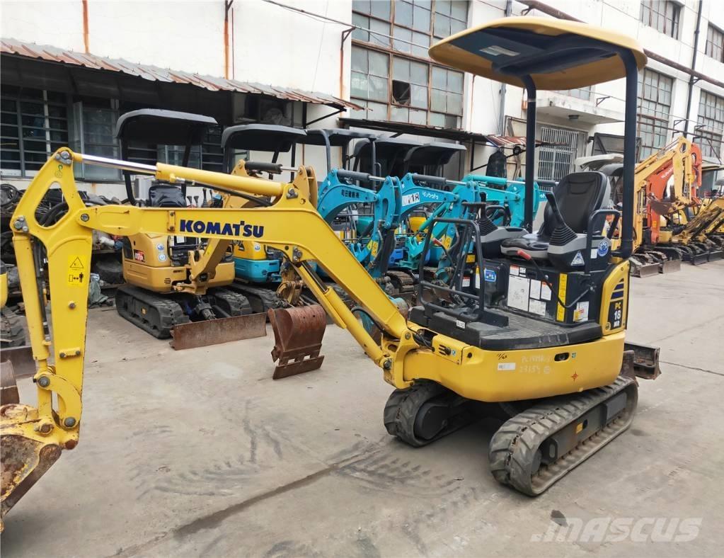 Komatsu PC18MR-3 Minikaivukoneet < 7t