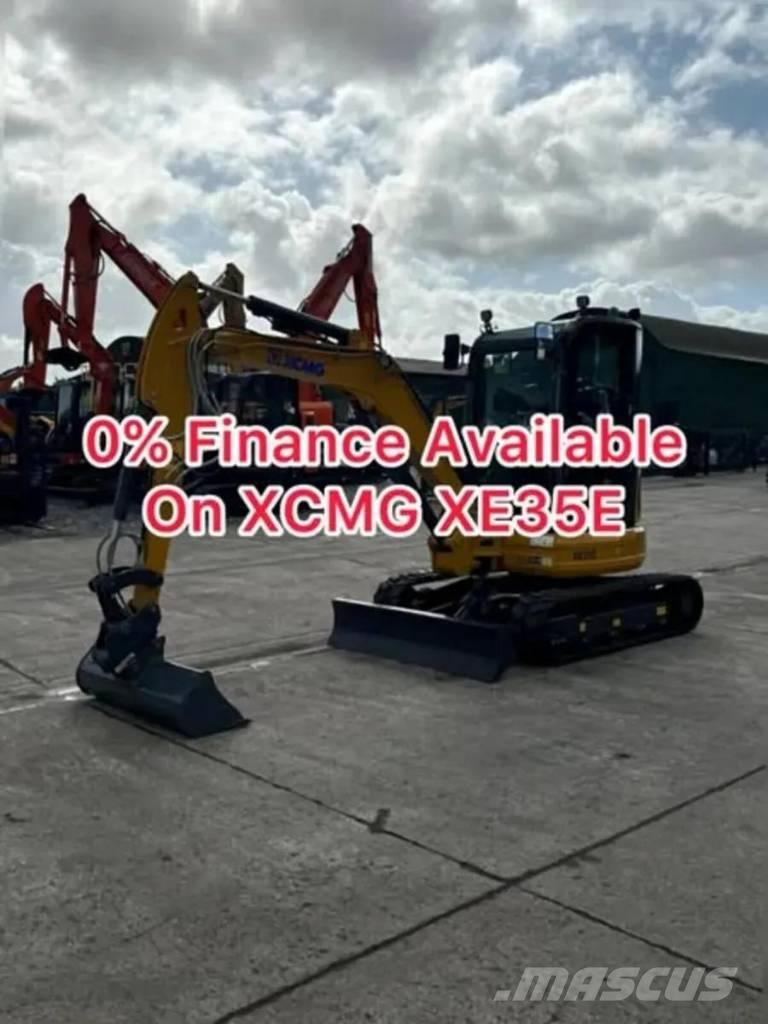 XCMG XE35E Minikaivukoneet < 7t