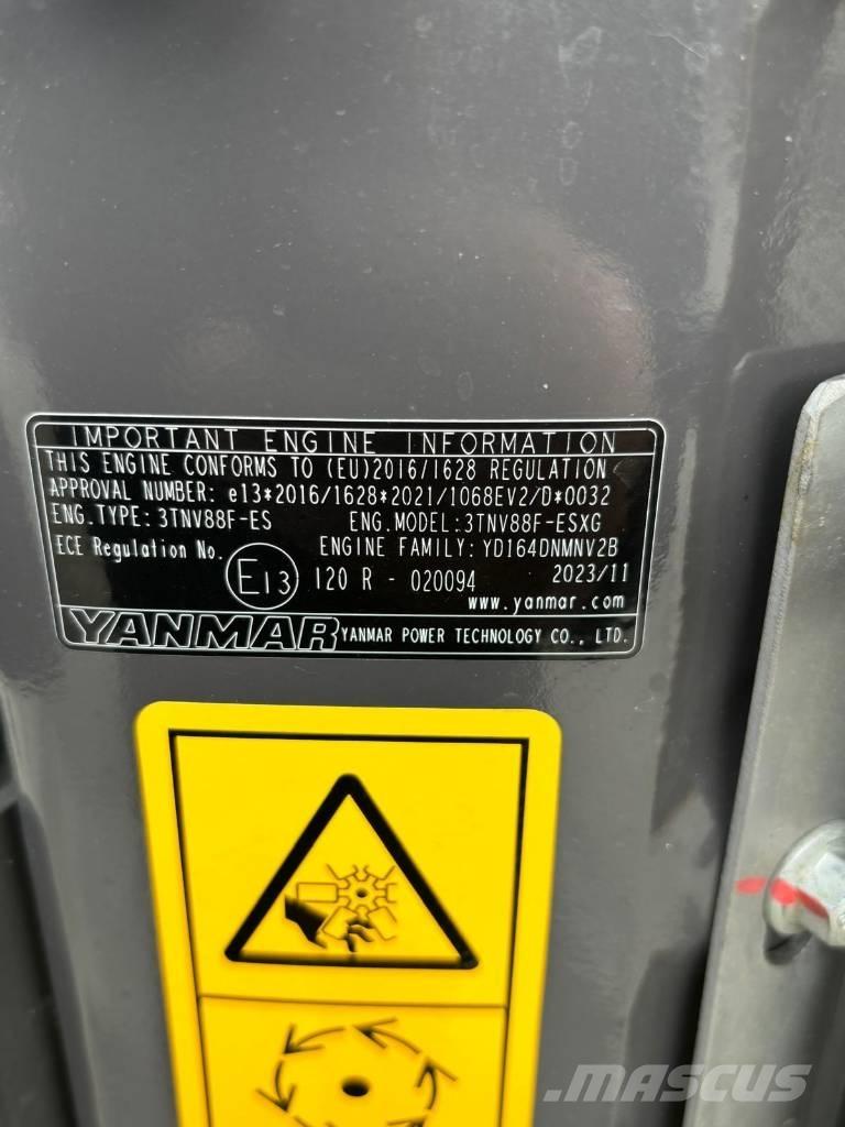 XCMG XE35E Minikaivukoneet < 7t