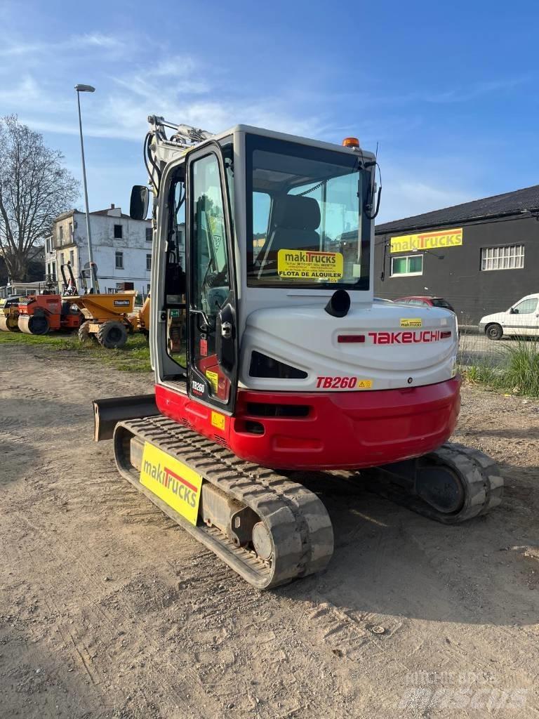 Takeuchi TB260 Minikaivukoneet < 7t