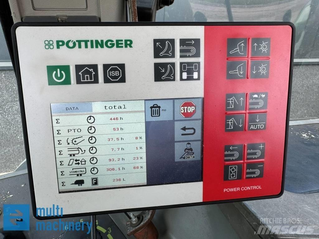 Pöttinger Jumbo 7400 Keräävät noukinvaunut ja silppurivaunut