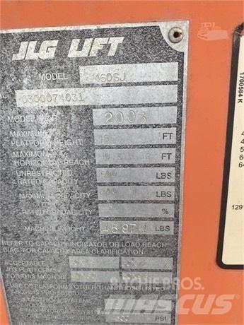 JLG 460 SJ Teleskooppipuominostimet