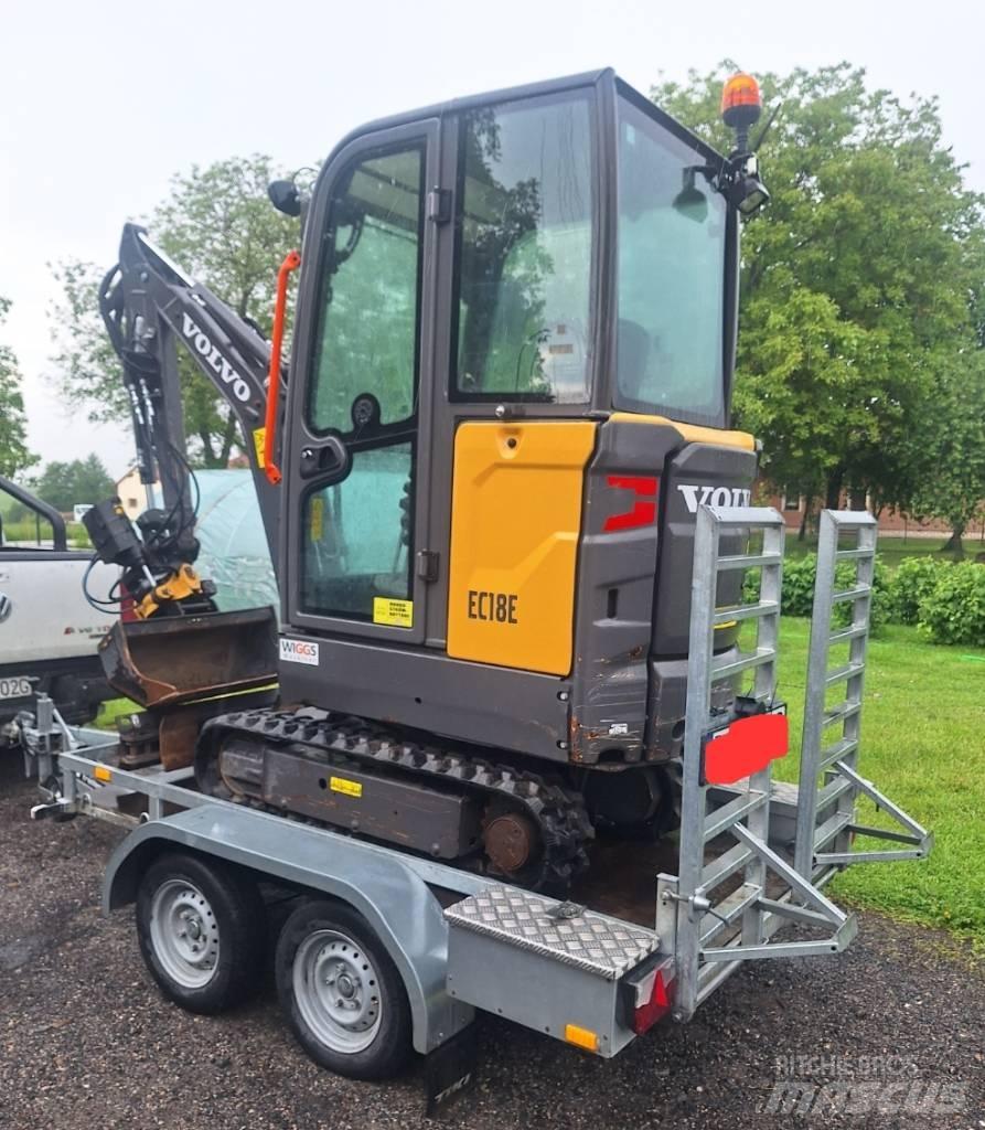 Volvo EC 18 E Minikaivukoneet < 7t