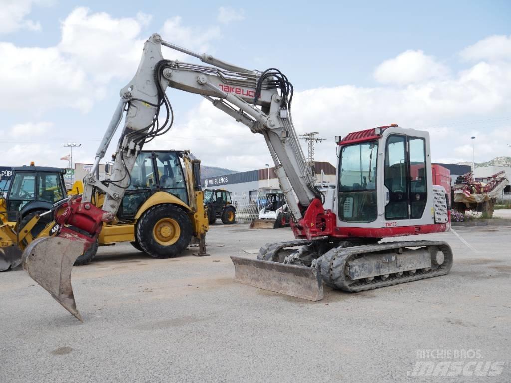Takeuchi TB 175 Midikaivukoneet 7t - 12t
