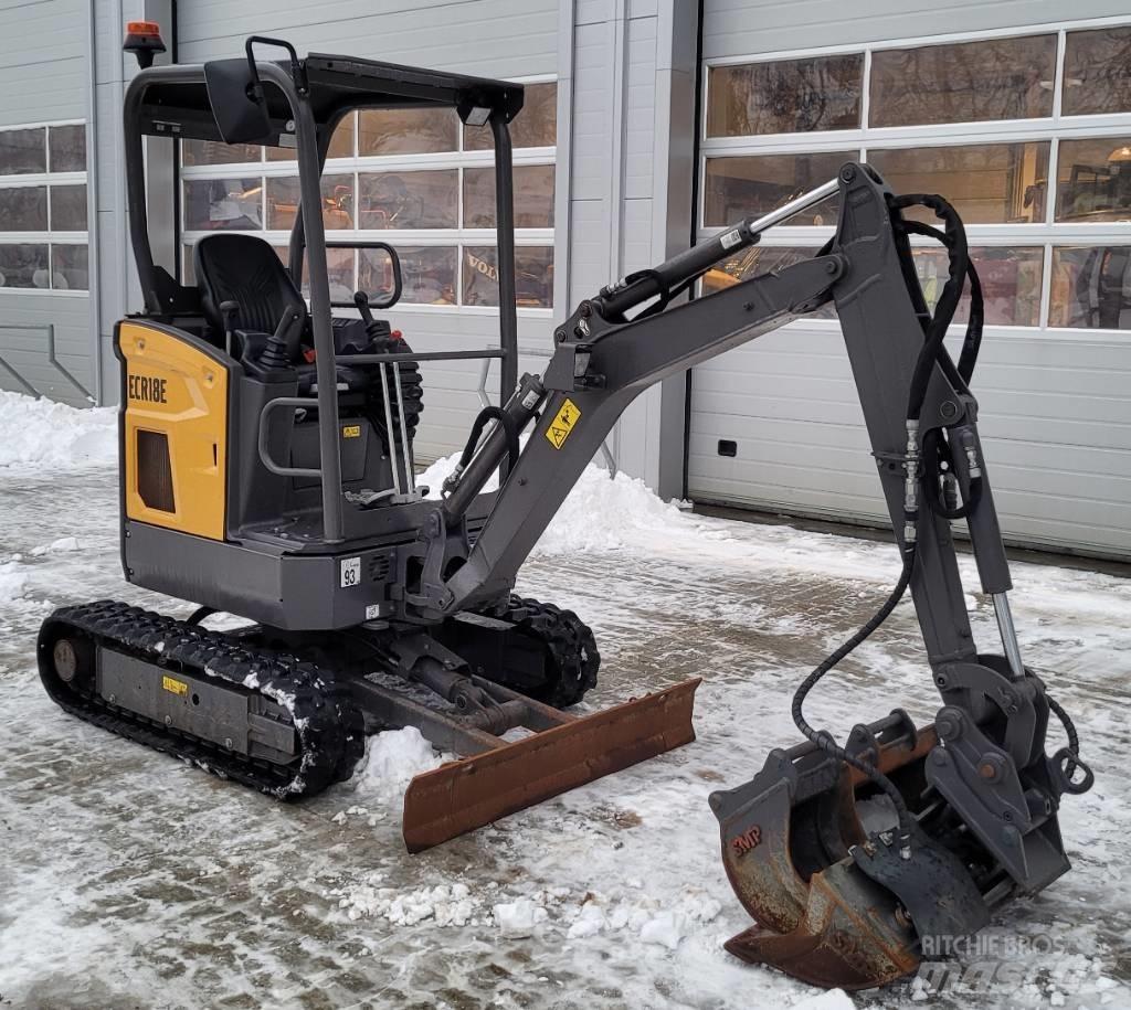 Volvo ECR18E Minikaivukoneet < 7t