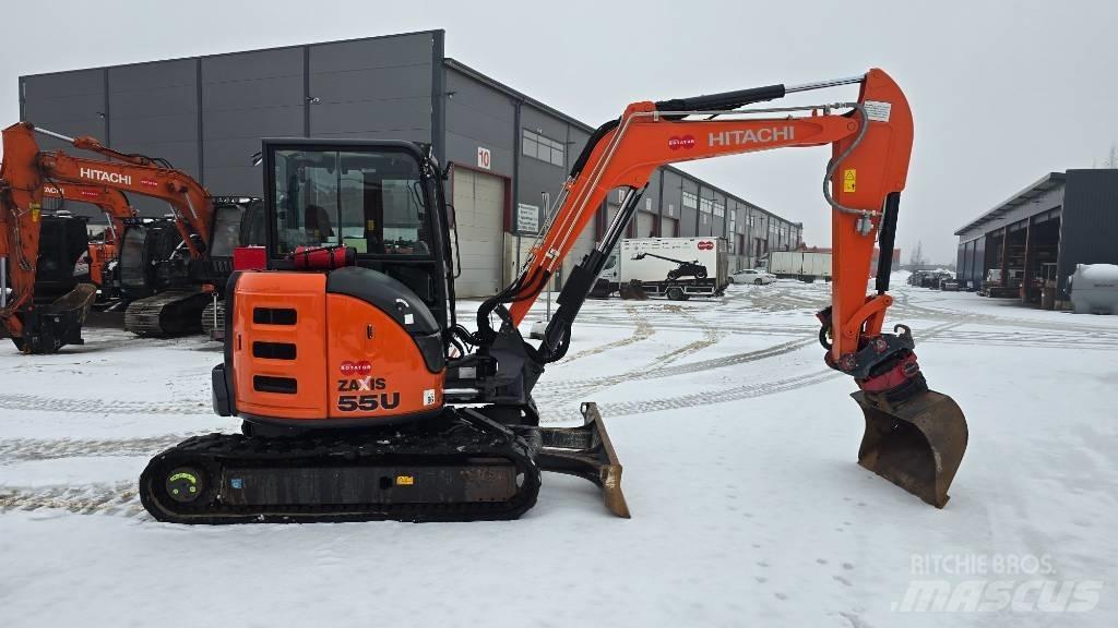 Hitachi ZX 55 U-5 Minikaivukoneet < 7t