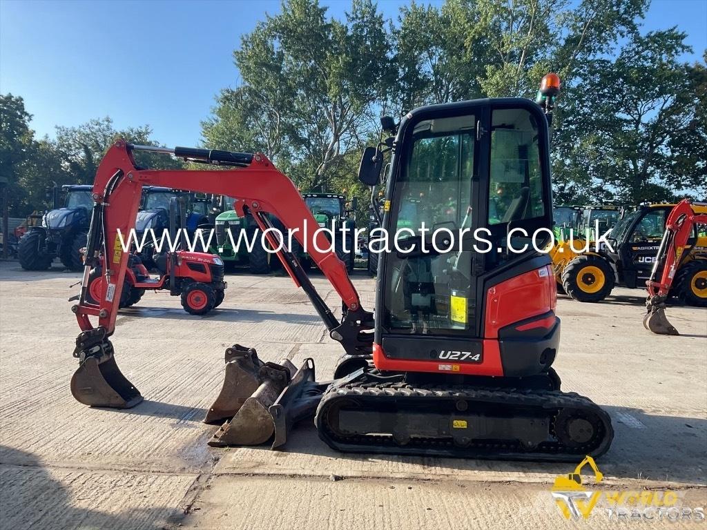 Kubota U 27-4 Minikaivukoneet < 7t