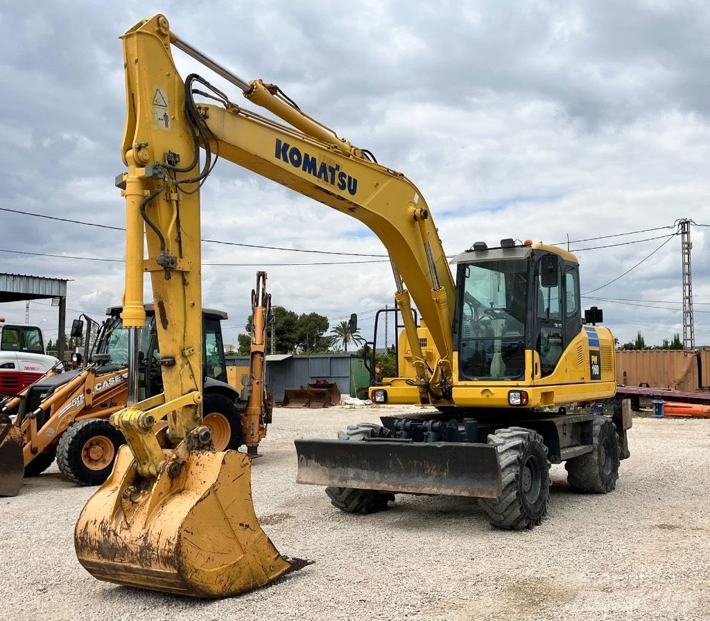 Komatsu PW 160 Pyöräkaivukoneet