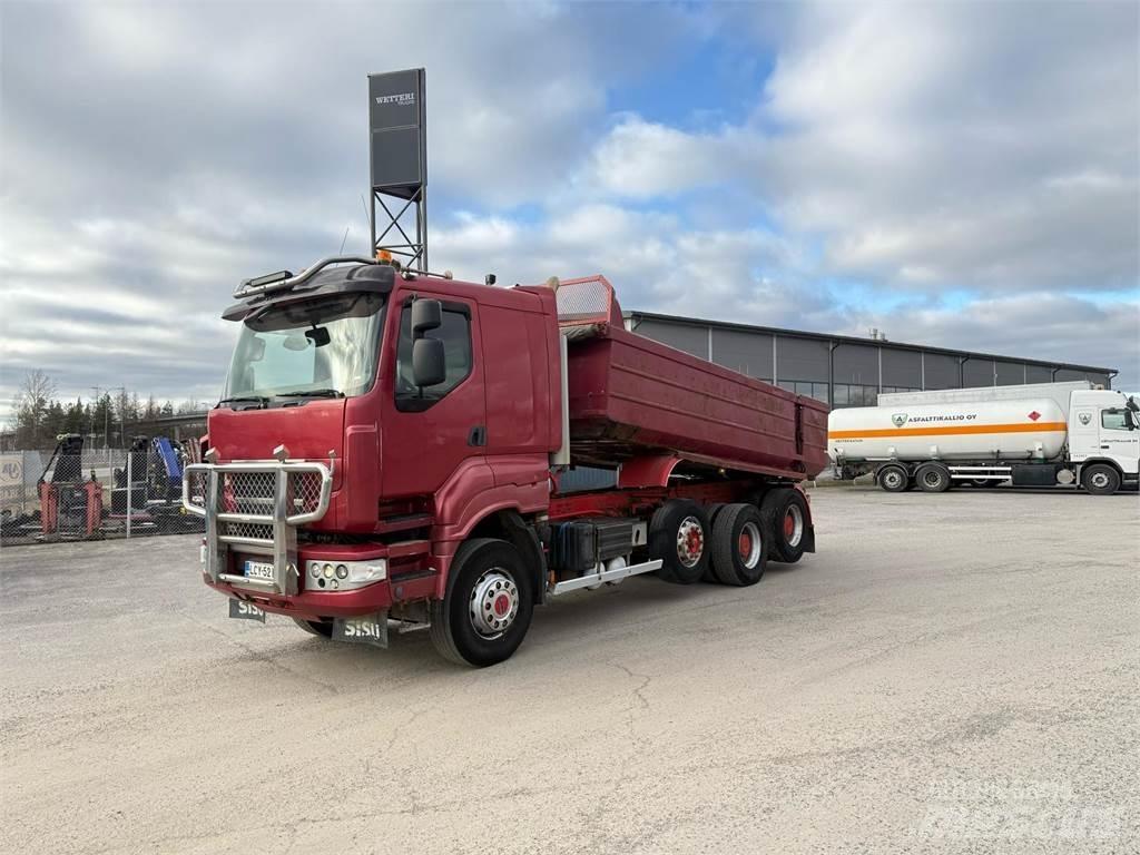 Sisu R500 E12M-8X4 Sora- ja kippiautot