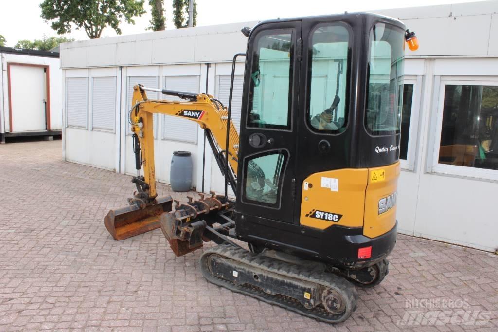 Sany SY 18 C Minikaivukoneet < 7t