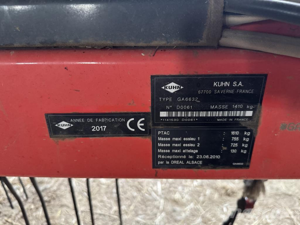Kuhn GA 6632 + Karhottimet
