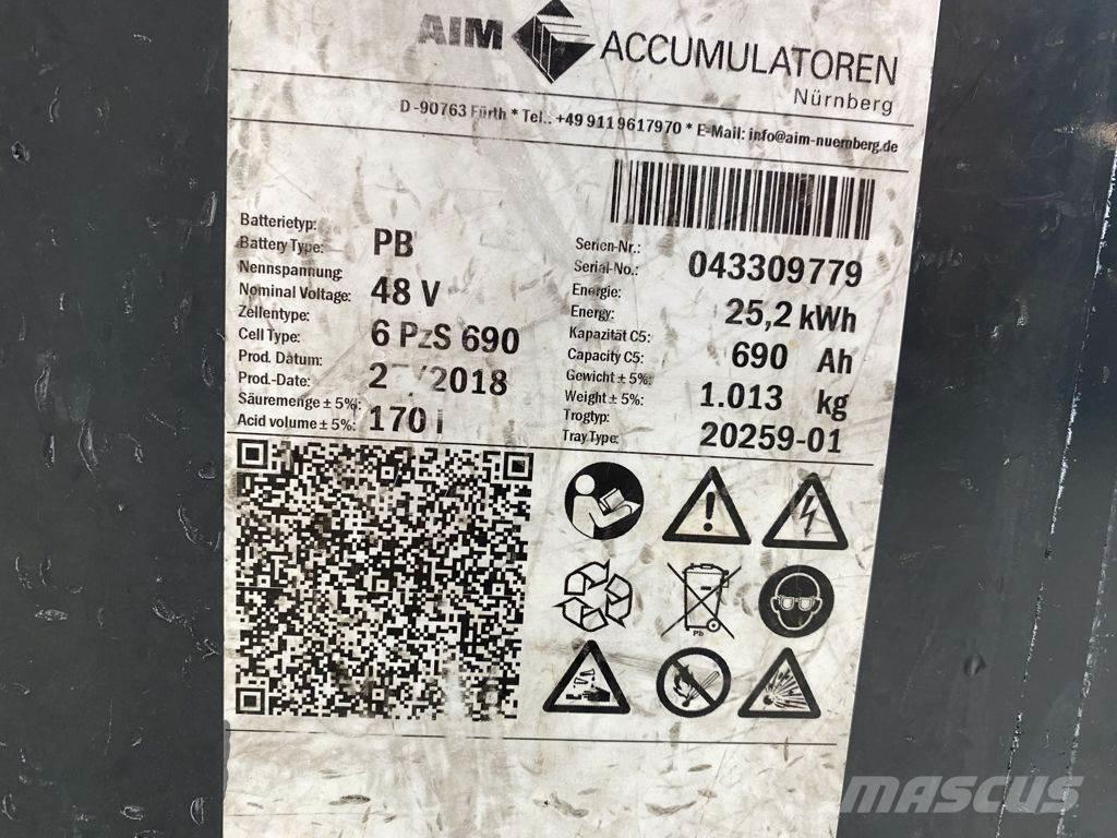 AIM 48V 690Ah Akut