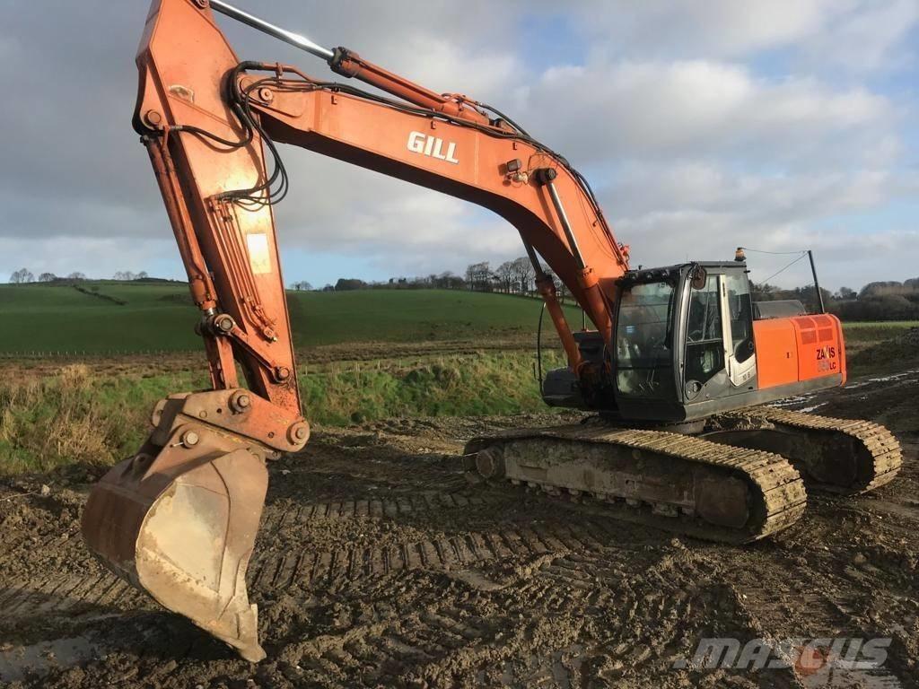  zaxis 350 Telakaivukoneet